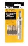 Titan 16007 1/4" Impact Driver. Fixed Price $15.99.