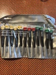Vtg Sears Craftsman Usa 12PC Micro Tech Precision Screwdriver Set 45736 Nos. Fixed Price $105.00.