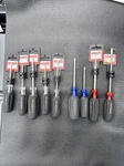 Sears Craftsman Usa Nos 9PC Rubber Handle Screwdriver Set Cushion Grip 47115. Fixed Price $99.00.