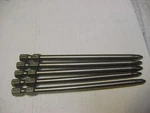 5X Zephyr Phillips Bit 3/16", 1, 15/16" 1/4" Hex Shank E1101XX4 Usa Made. Fixed Price $9.99.