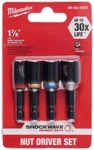 Milwaukee Shockwave 1-7/8 Impact Magnetic Nut Driver Set, Piece, 49-66-4562. Fixed Price $13.49.