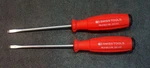 Swiss Pb Tools Flat Tip Grip Screwdrivers 8100(-)TYPE. Fixed Price $15.40.