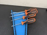 #BJ306 Matco Tools 4 Piece Orange Screwdriver Set. Fixed Price $74.95.