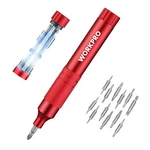 Workpro 24 1 Multi Bit Mini Screwdriver Set Magnetic, Manual Pen Red. Fixed Price $20.97.