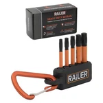 Railer Double Square 8 Point Star Bit Set S2 Steel Inch Impact Driver 5-PIEC. Fixed Price $15.52.