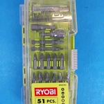 Ryobi Brand New 51 Piece Drive Bit Set Unopened Tools With Case. Fixed Price $29.95.