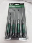 Brand New!! Commercial Electric 4-PIECE Green Precision Screwdriver Set. Fixed Price $15.00.