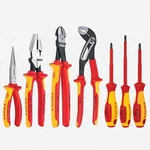 Knipex 7 Piece Pliers Screwdriver Tool Set W/lineman - Insulated 1,000V, Nylon. Fixed Price $251.83.