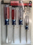 Craftsman 9-41809 Usa 5 Pc. Screwdriver Set Philips / Slotted Pocket Way. Fixed Price $40.00.