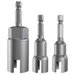 3 Pack 1/4" Hex Shank Power Wing Driver Set,slot Nuts Drill Bit. Fixed Price $23.72.