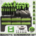 Sale!! Pro Precision Magnetic 126 Piece Comprehensive Screwdriver Set W/stand. Fixed Price $33.00.