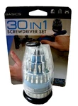 30 In 1 Screwdriver Set By Auto Basics, Durable Steel Drivers, Brand New. Fixed Price $19.99.