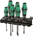 Wera 367/6 Hf Kraftform Plus Torx Screwdriver Set With Rack Piece 05028059001. Fixed Price $67.29.