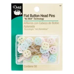 Dritz 67 Flat Head Pins, Button, 1-3/4-INCH (50-COUNT). Fixed Price $9.95.