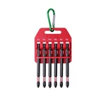 Protorq Impact Bit Set W/clip, Phillips, 6-PIECE,INDUSTRIAL 6PC 3.5 In. PH2. Fixed Price $13.99.