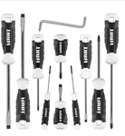 Hart 11-PIECE Screwdriver Set With Comfort Grip Handle HHSDSG003. Fixed Price $21.00.