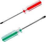 2 Pcs Magnetic Screwdriver Set, 5MM Phillips And Flat Head Tips. Fixed Price $10.53.