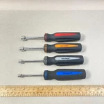 Tool Shop Nut Driver Set 4 Pc Metric Soft Grip Handle. Fixed Price $8.00.