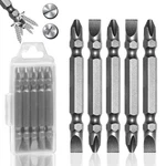 Lmxmgrg 5PCS Impact Double End Screwdriver Bit Set PH2/SL6. Fixed Price $10.52.