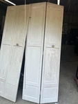 Solid Wood Panel Bi Fold Doors 24 And 36 Good Condition From My Home.. Fixed Price $449.00.