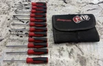 Snap On Pick Screwdriver Torx Set PAK562420 Pouch 12 Piece As Pictured... Fixed Price $107.99.
