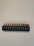 New Craftsman 12-PIECE Security Screwdriver Bit Set. H1/16, To H1/4. Fixed Price $7.99.