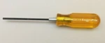 Xcelite LN-24 Allen/hex Screwdriver Amber Color Used. Fixed Price $15.00.
