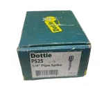 New Dottie PS25, 1/4" Pipe Spike (lot Of 100) Fast Shipping. Fixed Price $144.89.