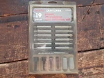 Craftsman Power Screwdriver Nutdriver Bit Set 19 Piece 9-25651 Usa. Fixed Price $25.00.