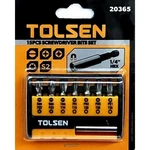 Tolsen 15-PIECE 1/4" Hex Screwdriver Bits Set With Storage Case (20365). Fixed Price $12.99.