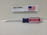 Craftsman 3/16" Flat Tip Screwdriver 41247 Wf New Old Stock Usa. Fixed Price $21.99.