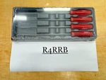 Snap-on Tools Usa New Red Sealed 4PC Long Mini Awl Hook Pick Set ASAL204BR. Fixed Price $129.95.