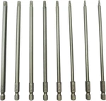Ydlqwcz Long Torx Security Screwdriver Bit Sets 6 Inch Length T8 T10 T15 T20 .... Fixed Price $19.20.