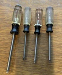 Craftsman Piece Torx Screwdrivers 41473 T10-41474 T15-41475 T20-41479 T27. Fixed Price $18.00.