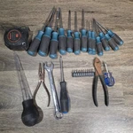 Anvil Crescent Husky 25+PC Hand Tool Lot Mixed Set Screwdrivers Tape Measure. Fixed Price $22.94.