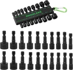 Swanlake 20PCS Power Nut Driver Set For Impact Drill, 1/4 Hex Head Bit. Fixed Price $14.95.