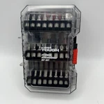 Hyper Tough 37 Piece Impact Rated Screwdriver Bit Set With Case, 30143. Fixed Price $15.00.
