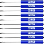Pqy Mini Pocket Screwdriver With Clip Magnetic Slotted 10PCS, Blue. Fixed Price $18.65.