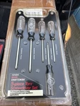 Sears Craftsman Usa Nos 5 Piece Torx Screwdriver Set 41404 Double Line Logo!. Fixed Price $49.95.