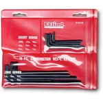 L-key Sae Short & Long Arm 18 Pcs Setw/vinyl Pouch- .050" 7/32". Fixed Price $23.94.