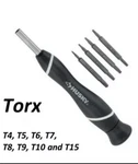 Husky 8-IN-1 Torx Star Screwdriver Set 74502 T10 T15 T8 T6 T5 T4 Home Repairs. Fixed Price $19.99.