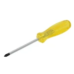 Urrea 9680 Amber Screwdriver, Round Shank, Phillips Tip 0, Length 5-1/4". Fixed Price $9.85.