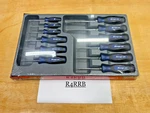 Snap-on Tools Usa New 12PC Power Blue Soft Grip Mix Screwdriver Set SGDXW120BMB. Fixed Price $349.95.