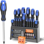 40-PIECE Screwdriver Set, Multi-purpose Magnetic With Case,. Fixed Price $42.99.