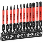 12-PIECE Impact Security Torx Set T5-T40, Magnetic High Torque. Fixed Price $9.98.