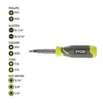 11-IN-1 Multi-bit Screwdriver With Cushion Grip Handle. Fixed Price $19.46.