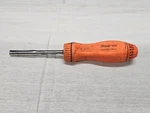 Snap-on SSDMR4B Ratcheting Screwdriver Bit Orange. Fixed Price $50.59.