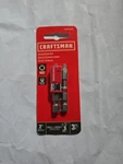 New Craftsman 3PC SQ2 2IN Screwdriver Bit Set Impact Ready Magnetic Sleeve Lock. Fixed Price $10.29.