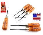Grace 6PC Micro Screwdriver Set Flat Phillips Wood Mini Glasses Made Usa. Fixed Price $30.99.