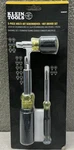 Klein Tools 3-PIECE Multi-bit Screwdriver / Nut Set 32500SDKIT. Fixed Price $25.00.